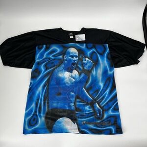 GRAIL: 1999 Dead Stock Stone Cold Steve Austin Raw Is War Wrestling Jersey Tags